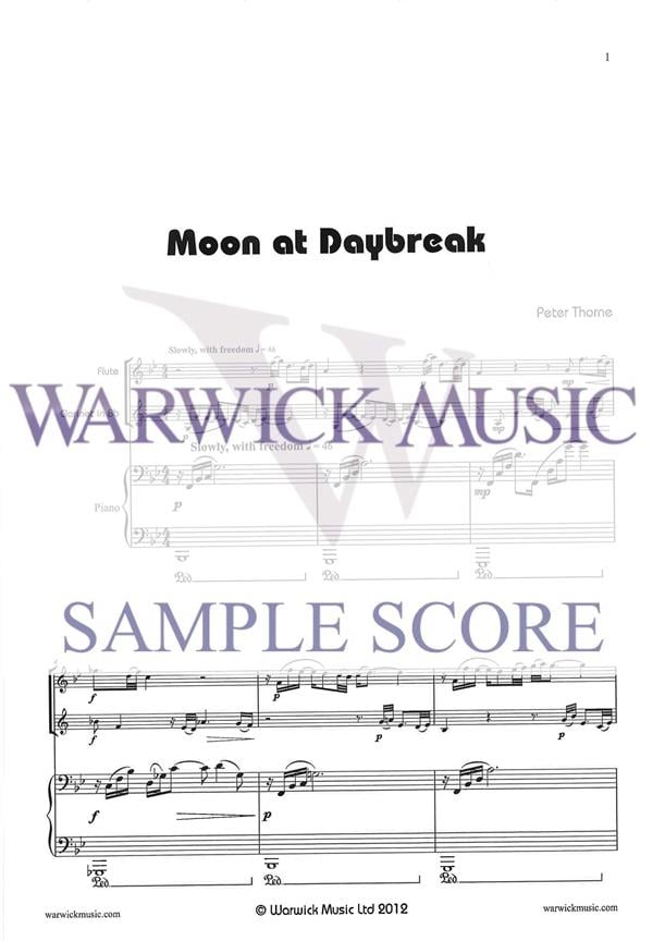 Moon at Daybreak